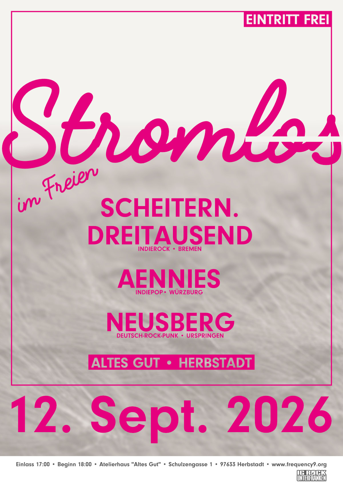 Stromlos am 12. September 2026